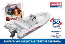 Catálogo Embarcaciones Neumàticas con Motor Fueraborda Evolution Line, Professional Line, Luxury Tender Line - 1