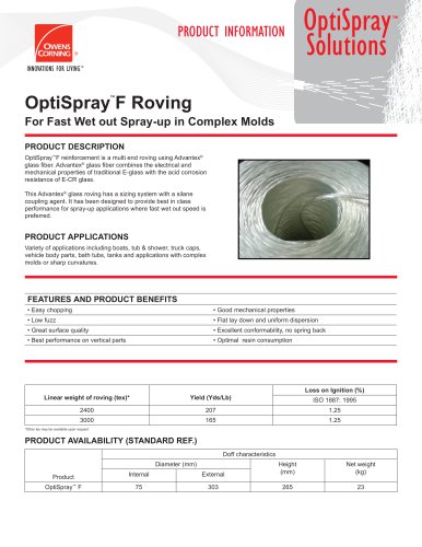 OptiSpray? F Roving