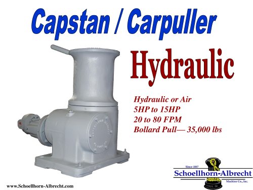 SA1014 Capstan hydraulic