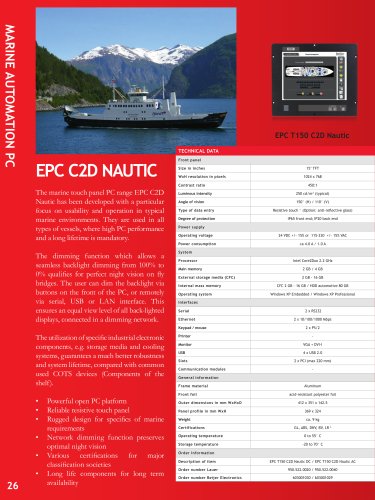 EPC C2D NAUTIC 