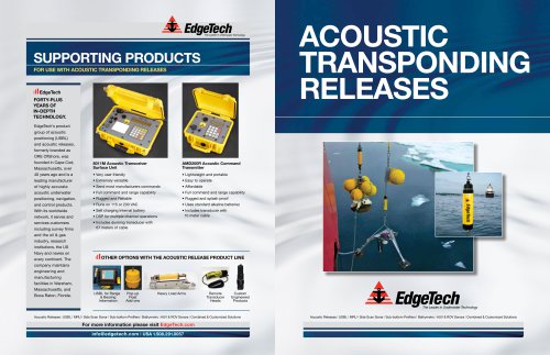 EdgeTech Acoustic Transponding Release