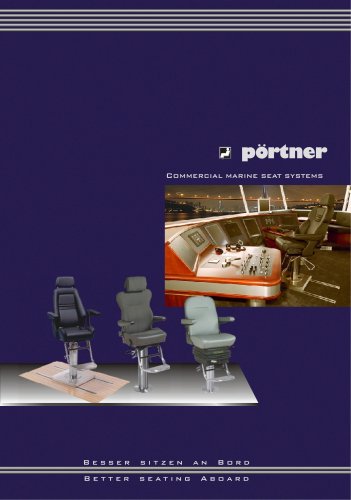 Commercial marine seat-systems