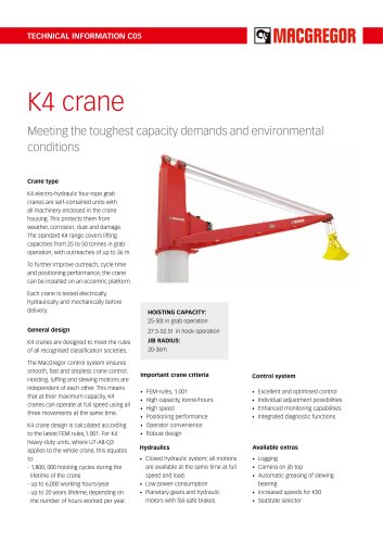 K4 crane