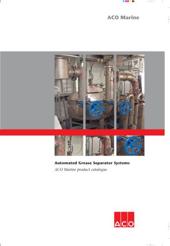 ACO Marine Grease Separator Systems