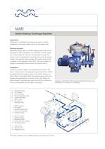 MAB Solids-retaining Centrifugal Separator