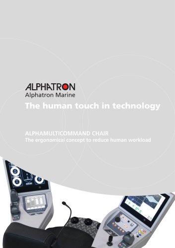 Alphamulticommand chair Alphatron