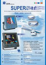 Echo sounder for ships SUPERNET  700 PDF - 1