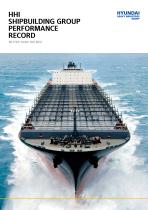 HHI Shipbuilding GROUP Performance Record