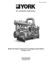 Model YST Steam-Turbine Drive Centrifugal Liquid Chillers Design Level F