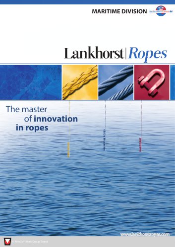 Lankhorst Ropes - Maritime Division - Product Catalogue