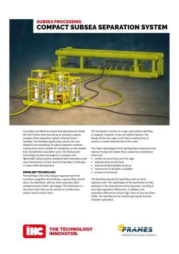 Subsea Seperator System