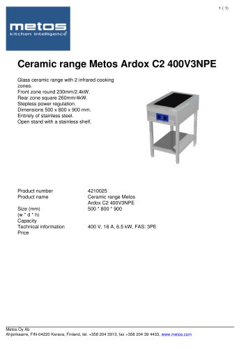 ARDOX C2 | 400V