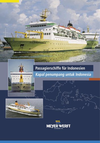 Passenger ships for indonesia