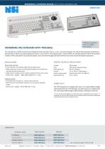 MEMBRANE IP65 KEYBOARD