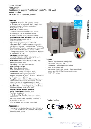 FlexiCombi MagicPilot 10.2 Maxi_Marine_datasheet