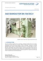 G&O BIOREACTOR BR-1850 BG-V