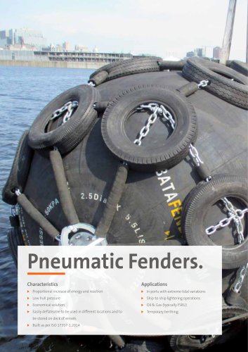 Pneumatic Fenders.