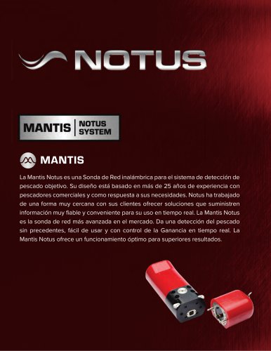 Mantis Trawl Sounder