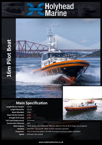 16m Pilot Boat