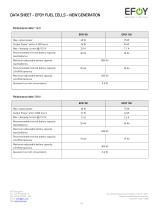 Technical data sheet EFOY