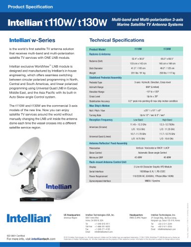 INTELLIAN  T110W/T130W