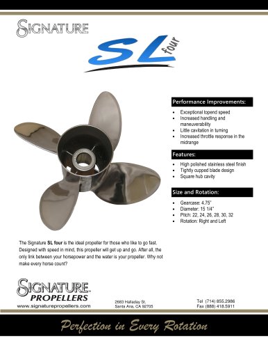 SL FOUR BROCHURE