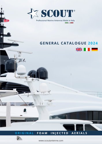 catalogue SCOUT Marine Antennas 2024