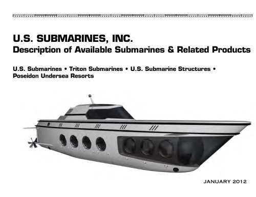 U.S. SUBMARINES, INC.