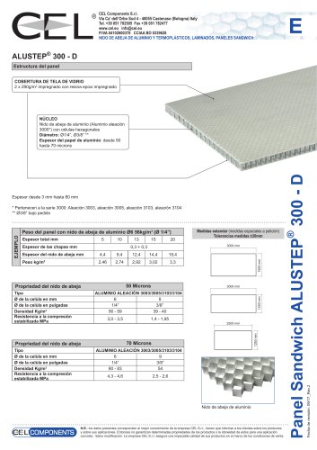 panel Sandwich Alustep 300 D