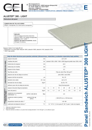 Panel Sandwich Alustep 300 Light