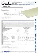Panel sandwich ALUSTEP 500 LIGHT - 1