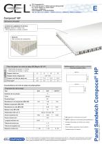 Panel Sandwich COMPOCEL HP - 1