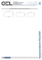 Panel Sandwich POLISTEP - 2