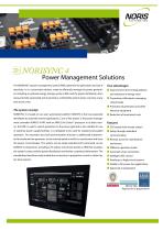 Flyer NORISYNC 4 Power Management Solution