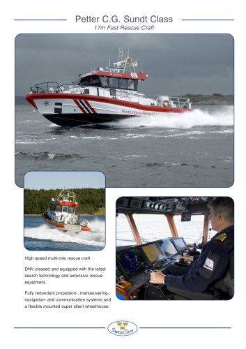 17 m Fast Rescue Craft of Petter CG Sundt Class