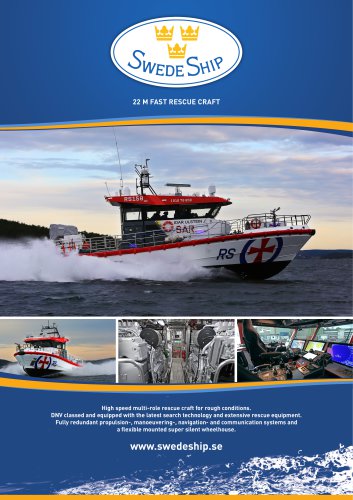 22 M FAST RESCUE CRAFT