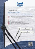 Wynn Type C & D Mk5 - Heavy Duty Straight Line Wipers