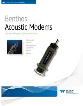 Acoustic Modems Brochure