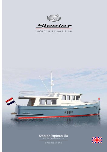 Steeler Explorer 50 RAISED PILOTHOUSE