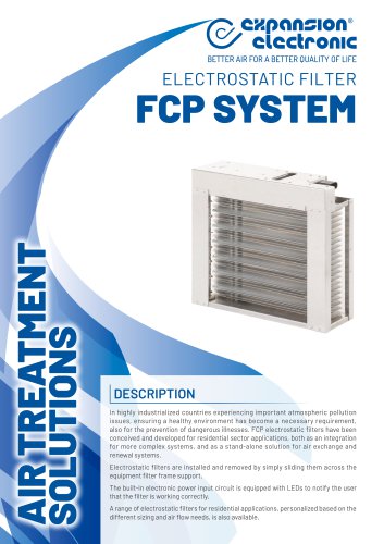 ELECTROSTATIC FILTER FCP SYSTEM