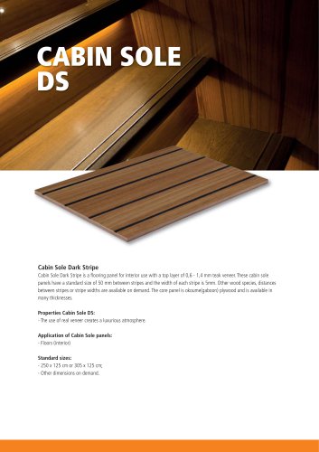 CABIN SOLE DS