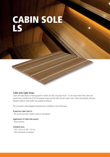 CABIN SOLE LS
