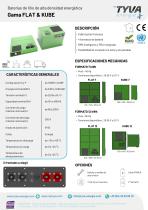 Folleto de la gama FLAT&KUBE-1