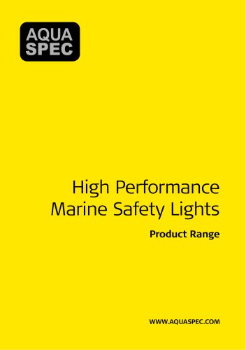 AquaSpec High Performance Marine Safety Lights