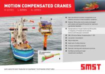 Motion Compensated Cranes