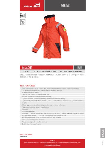 X6 JACKET