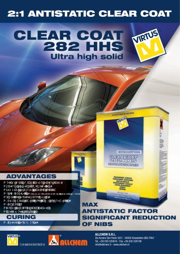 ANTISTATIC CLEAR COAT HHS 282