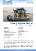 RIB 8.0 MILITARY RIVERINE - 1