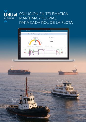 UNUM Marine SOLUCIÓN TELEMATICA MARÍTIMA Y FLUVIAL