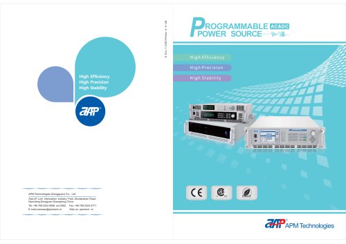 Programmable power source